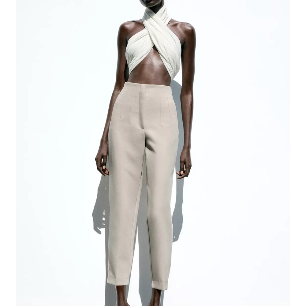 Zara High Waisted Trouser